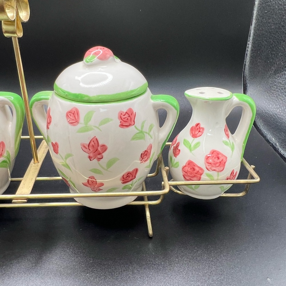 Vintage Japan Ceramic Serving Set  5 piece set   @frances.rushlow - Picture 9 of 11